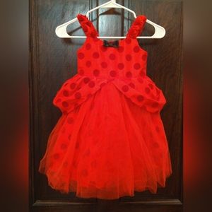 Boutique Style 4T Red Ball/Poofy Dress